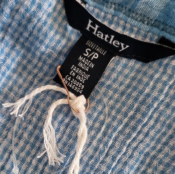 Hatley Gemma Storm Plaid Cotton Button-front Dress - Picture 6 of 9